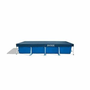 Intex 28039 - Cobertor piscina Rectangular Prisma/small frame 4.50m X 2.20m, Color Azul