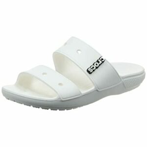 Crocs Classic Crocs Sandal, Sandalias Unisex adulto, Blanco, 36/37 EU