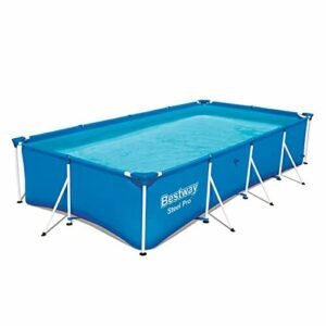 Bestway 56405 - Piscina Desmontable Tubular Infantil Family Splash Frame Pool 400x211x81 cm