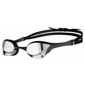 ARENA Gafas Cobra Ultra Swipe unisex para adultos, plateadas y negras, talla única