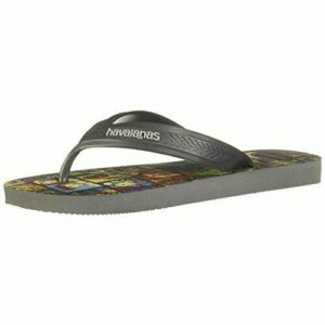 Havaianas Top Max Street Fighter, Chanclas, para Hombre, Gris Acero, 39/40 EU