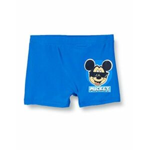 Cerdá Life'S Little Moments Boxers Bañador Natacion Niño de Mickey Mouse-Licencia Oficial Disney-Diseño Mágico, Azul, 4 Años para Niños