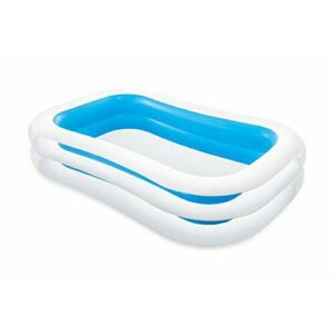 INTEX 56483NP - Piscina Hinchable Rectangular 262x175x56 cm - 770 l, Color Azul