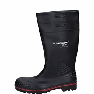 Dunlop Protective Footwear (DUO18) Dunlop Acifort Heavy Duty, Botas de Seguridad Unisex Adulto, Black, 46 EU