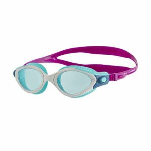 Speedo Futura Biofuse Flexiseal Gafas de natación Mujer, Violet, Talla Única