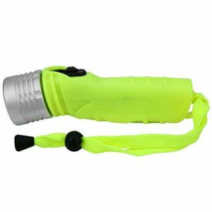 Linterna, 4 x AA Buceo Aleación de aluminio Linterna de buceo LED Impermeable Luz fuerte para acampar Explorar