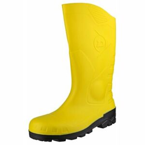 Dunlop Protective Footwear (DUO18) Dunlop Devon, Botas de Seguridad Unisex Adulto, Yellow, 41 EU