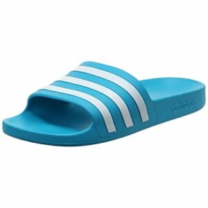 adidas Adilette Aqua Slides, Slides Unisex adulto, Solar Blue Ftwr White Solar Blue, 38 EU