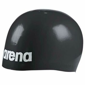 Arena Moulded Pro II Gorro De Natación, Unisex Adulto, Black, Talla Única