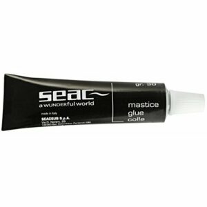 SEAC Cola de Neopreno, Adhesivo de Neopreno líquido para Trajes de Buceo, Color Negro