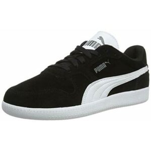 PUMA Unisex Adults' Fashion Shoes ICRA TRAINER SD Trainers & Sneakers, BLACK-WHITE, 44.5