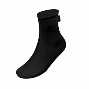 3mm Calcetines de Buceo Surf Natación Botas Deportivas Neopreno de Agua Negro XL