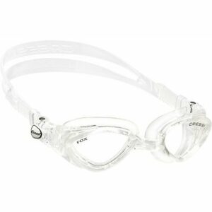 Cressi Gafas de natación premium para adultos, talla C, color, lente transparente/transparente