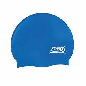 Zoggs Gorro de natación, Adultos Unisex, Azul, una Talla