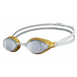 Arena Airspeed Mirror Gafas de natación, Adultos Unisex, Silver/Gold (Multicolor), Talla Única