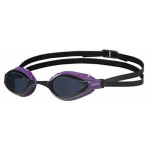 arena Air-Speed Gafas de Natación Unisex para Adultos, Gafas de Competición con Grandes Lentes Antiempañamiento, Protección UV, Puente Nasal Autoajustable, 3 Juntas Air Seals