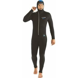 Cressi Diver Man Monpiece Wetsuit 7mm Traje de Buceo, Hombre, Negro/Azul, M/3