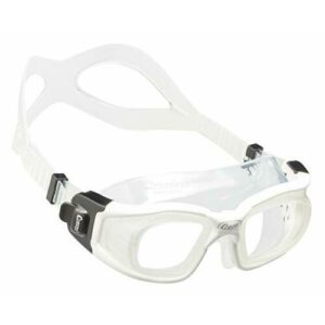 Cressi Galileo - Gafas de natación, Unisex Adulto, Transparente/Blanco, Uni