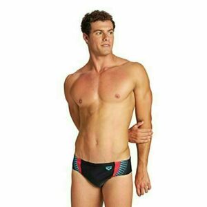 ARENA M Threefold Brief, Bañador Hombre, Negro (black/black/anguria), XXL