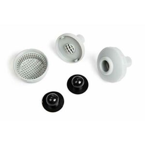 Intex Small Pool Strainer Connector Set 2 Inlets 1 Directional 3 Black Plugs