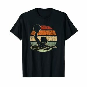 Vintage Waterpolo Player Retro Polo Camiseta
