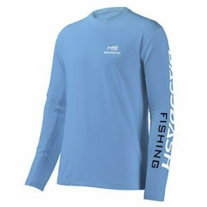 Bassdash Camisetas de Pesca para Hombre, protección Solar UV UPF 50+ Camiseta de Manga Larga