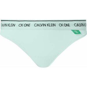 Calvin Klein Braguita de Bikini para Mujer, Verde (Aqua Luster), S