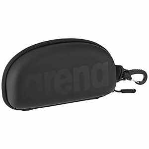 Arena Estuche Goggle Case Accesorios Para Gafas De Natación, Unisex adulto, All Black, Única