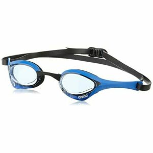 arena Cobra Ultra Swipe Gafas de Natación de Competición Unisex para Adultos, Gafas de Natación con Lentes Curvadas, Antivaho, Protección UV, 5 Puentes Nasales Intercambiables