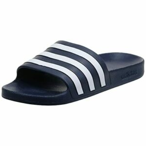 adidas Adilette Aqua Slides, Slides Unisex adulto, Dark Blue Ftwr White Dark Blue, 40 1/2 EU