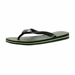 Havaianas Brasil, Sandalias Unisex Adulto, Black, 45/46