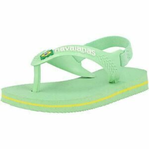 Havaianas Baby Brasil Logo Ii, Sandalias Unisex bebé, Verde (Hydro Green), 25/26 EU