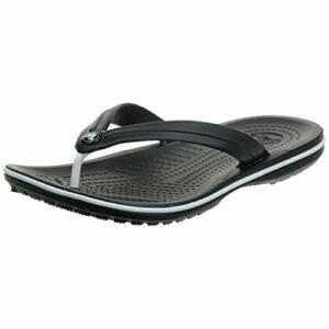 Crocs Crocband Flip, Chanclas Unisex adulto, Negro, 43/44 EU