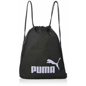 Puma Phase Gym Sack Bolsa De Cuerdas, Unisex Adulto, Black/Sweet Lavender, OSFA