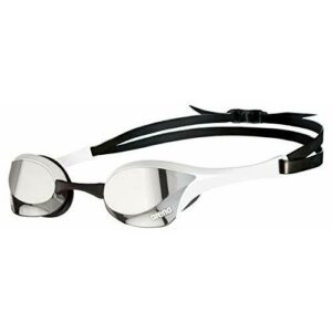 arena Cobra Ultra Swipe Mirror Gafas de Natación de Competición Unisex para Adultos, Gafas de Natación con Lentes de Espejo Curvadas, Antivaho, Protección UV, 5 Puentes Nasales Intercambiables