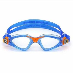 Aquasphere - Gafas de natación infantiles con cristal transparente,one size, color azul