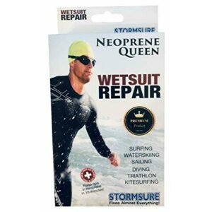 Neoprene Queen Glue Quick Fix 1st Aid for Wetsuits - Glue + Neoprene Patches