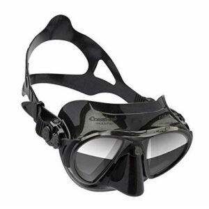 Cressi Nano HD Mirrored Lens - Gafas/Máscara de Buceo, Color Negro, Talla n/a