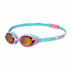 Speedo Junior Illusion 3D Printed Gafas de natación Junior Unisex, Azul/Rosado, Talla Única