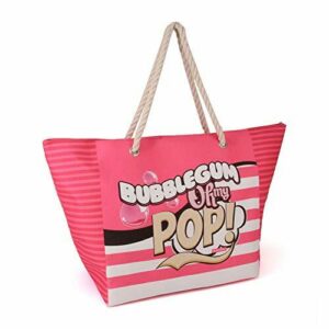 Oh My Pop! Oh My Pop! Bubblegum-Sunny Strandtasche Bolsa de Tela y de Playa 60 Centimeters Rosa (Pink)