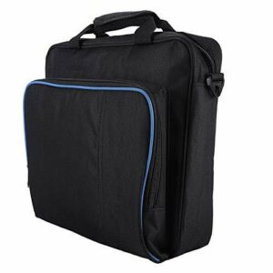 Socobeta Estuche PS4 Bolsa Protectora Estuche antichoque a Prueba de Polvo Estuche de Transporte Bolso de Viaje para PS4 Slim