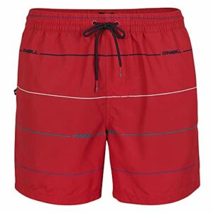 O'Neill Pm Contourz Shorts, Bañador para Hombre, Rojo (3900 Red AOP), S
