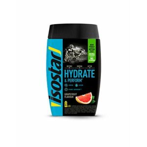 Isostar Hydrate & Perform - 400 g de Bebida Electrolítica Isotónica - Solución Electrolítica para Mejorar el Rendimiento Deportivo - Pomelo, Paquete de 1