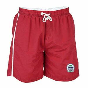 Duke - Yarrow D555 - Bañador estilo bermudas - Con forro de malla - Grande - Rojo - 8XL