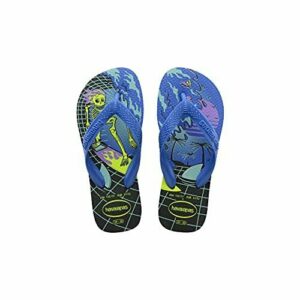 Havaianas Radical, Chanclas, para Unisex bebé, Estrella Negra / Azul, 23/24 EU