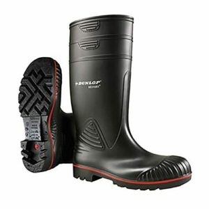 Dunlop Protective Footwear (DUO18) Dunlop Acifort Heavy Duty, Botas de Seguridad Unisex Adulto, Black, 42 EU