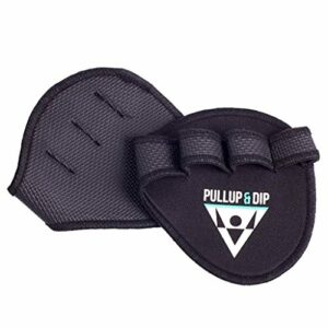 PULLUP & DIP Guantes De Agarre Fitness, Musculación, 1 Par De Almohadillas De Agarre De Neopreno, Almohadillas De Entrenamiento como Alternativa A Los Guantes De Entrenamiento para Un Agarre Máximo