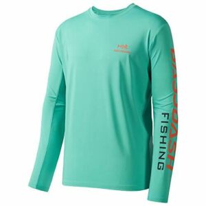 Bassdash Camisetas de Pesca para Hombre protección Solar UV UPF 50+ Camiseta de Manga Larga