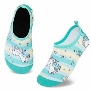 Escarpines de Baño para Niños Zapatos de Agua de Secado Rápido y Antideslizante Zapatos de Agua Bebé Niño Niña Zapatos de por Parque Acuático 