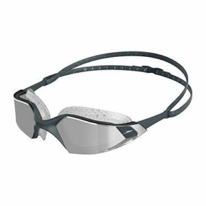 Speedo Aquapulse Pro Mirror Gafas de natación Unisex Adulto, Azul, Talla Única